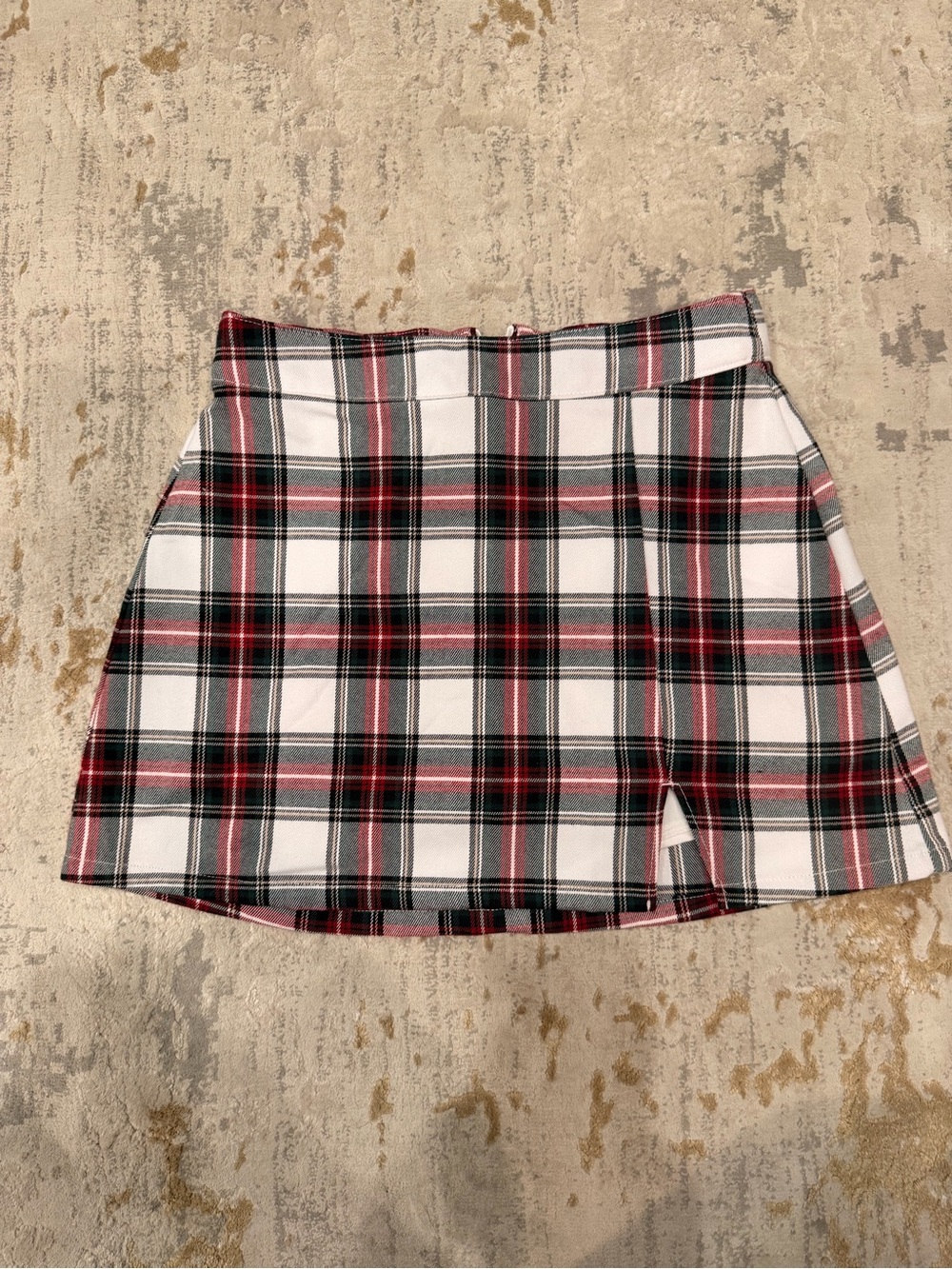 Hollister Plaid Ultra High-Rise Mini Skirt